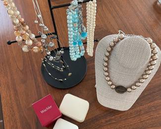 Costume jewelry and jewelry boxes :)