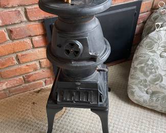 Cast-iron stove/Great for a patio for Heating