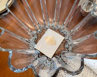 Signed Crystal bowl