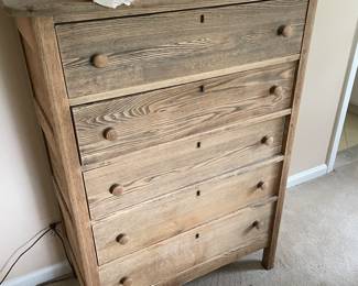 Five drawer dresser