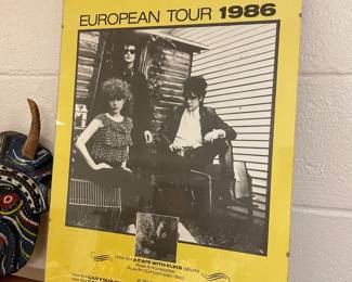 Vintage music poster - “The Cramps”