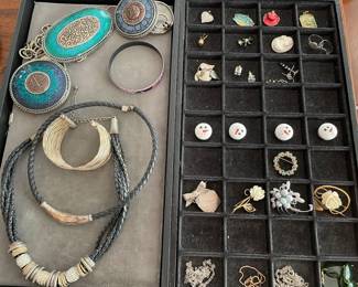 Costume jewelry and gold plated pieces