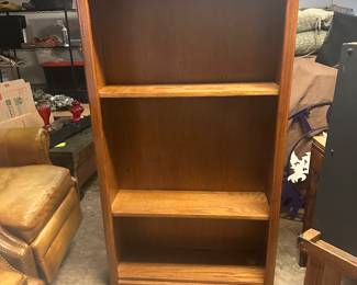 oak bookcase