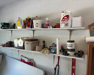 tons of garage items  and yard tools (pics to come) 
mower and edger 