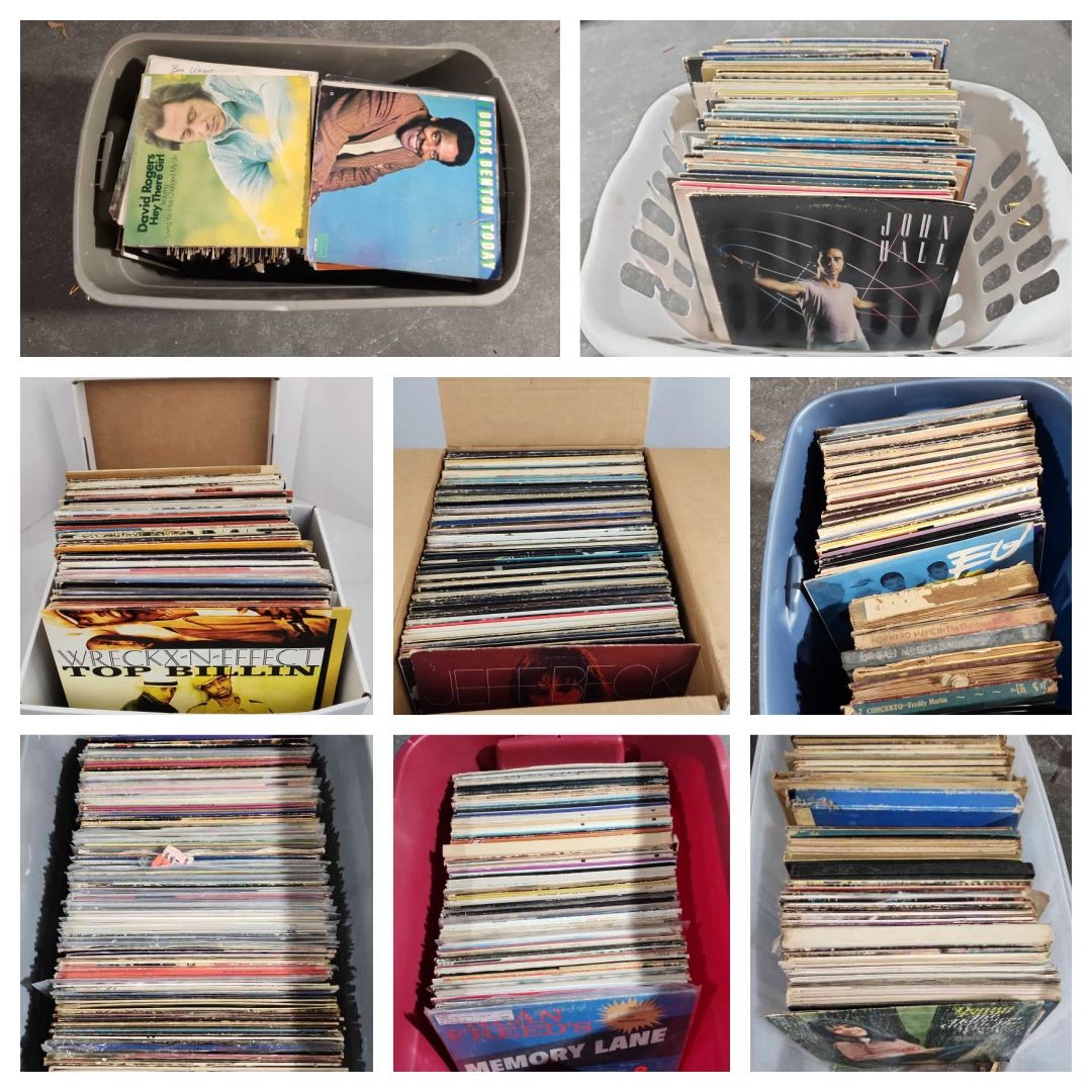 EVERYTHING MUST GO VINYL RECORD GALORE... starts on 5/10/2024