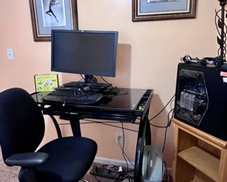 Desk & chair - $150