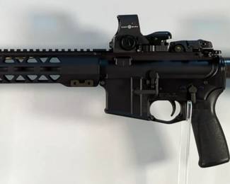 ZroDelta Ready Series .223 Wylde Rifle SN# ZAR04321, Sightmax Laser Holograph Backup Sites, Adjustable Stock