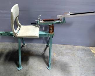 Do All Outdoors Sit-Down Trap Clay Target Thrower, Seat Folds Forward