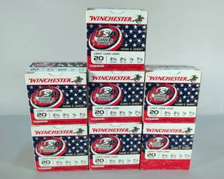 Winchester 20 ga Shotgun Ammo, Approx 175 Rds