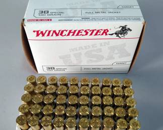 Winchester, Federal, And American Eagled .38 Spl Ammo, Approx 130 Total Rds