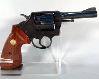 Colt Official Police MK III .38 Spl 6-Shot Revolver SN# 65428J, In Soft Case