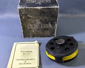 Ross Reel Gunnison G-4 Fly Reel, With Line And Instructions, In Box