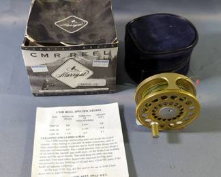 Marryat Reels CMR 56 Fly Reel, With Line, In Pouch And Box
