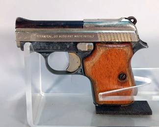 FIE / Titan E27 .25 Auto Pistol SN# ED62369, In Box
