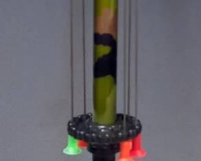 Camouflage Blowgun, 19" Long, With 6 Darts
