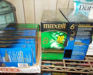 New in package   VHS tapes