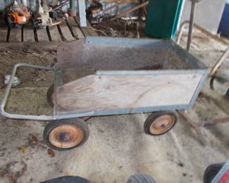 Vintage yard cart