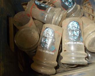 Vintage give a way glasses from Taco Bell WE HAVE SEVERAL CASES OF THESE