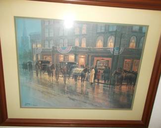 G Harvey  "Grand Opening" with certificate  784/1250