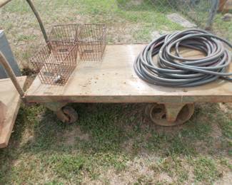 Nutting iron flat cart   ONE OF 2