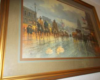 G Harvey  "Too Wet to Plow" with certificate  545/1000