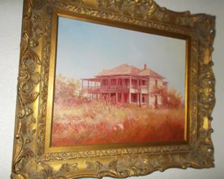 Jack White  signed  "The Country House"  with letter of ownership