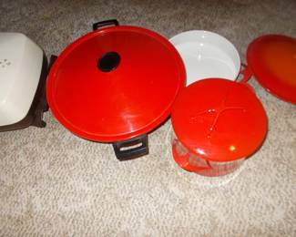 Some of the cookware 