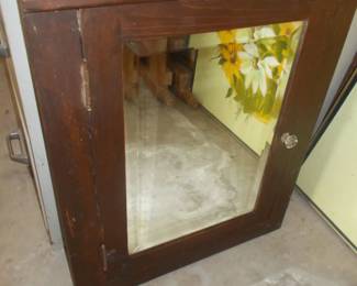 Antique medicine cabinet