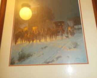 G Harvey  "Family Christmas" with certificate  784/1250