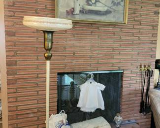 Antique floor lamp