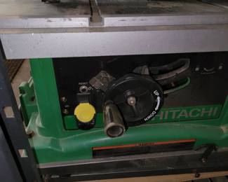 Hitachi table saw