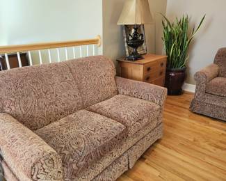 LaZboy sofa and matching lovesest