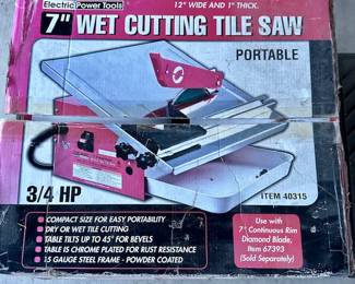 Chicago Tile Saw