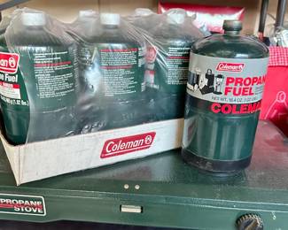 Coleman Camping Stove and Propane