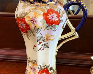 vintage porcelain coffee pot