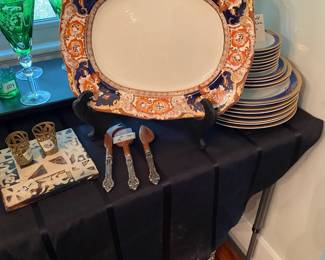 English Ironstone platter
