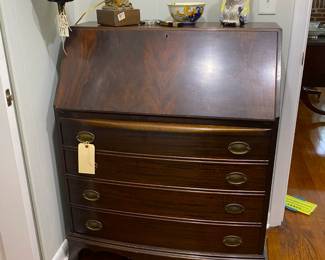 Empire Colonial Revival secretary Maddox Tables NY c.1910