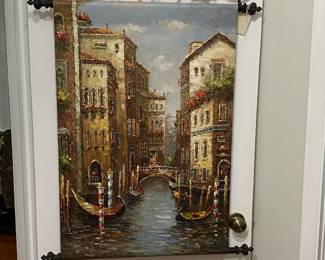 Venetian wall hanging