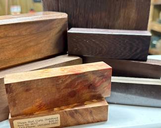 Stabilized Wood Blocks For Knife Handles / Wood Turning