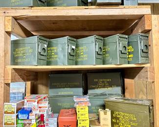 Army Ammo Boxes Metal / Ammo 