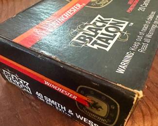 Black Talon ~ Winchester 40 Smith & Wesson  180 Gr. SXT   Discontinued!  A Rare Find!!