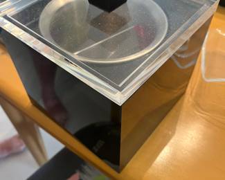 Lucite Lidded Box