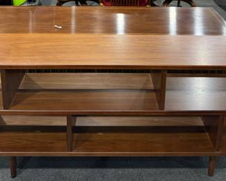 Multi Level Wood  Entertainment Stand