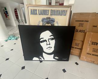 Solomon Signed Portrait Painting