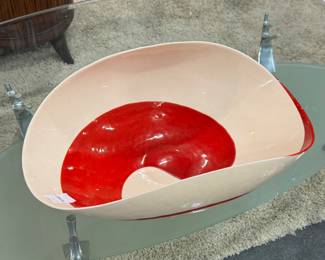 Ceramic Designer Curved  Bowl