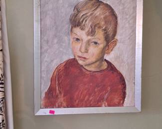 Portrait of a boy, Henry Varnum Poor 