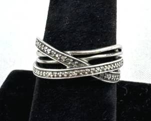 925 Silver Multi-Row Ring