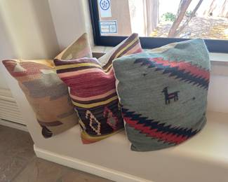 Kilim throw pillows