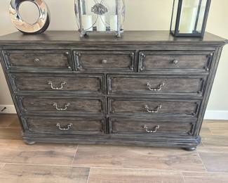 Hooker Furniture Vintage West Nine-Drawer Dresser pair