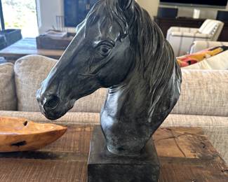 Horse Head Statue